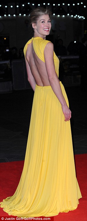 Rosamund Pike (Alexander McQueen, Dec 2012)